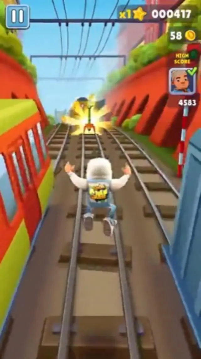 Subway Surfers City gameplay background
