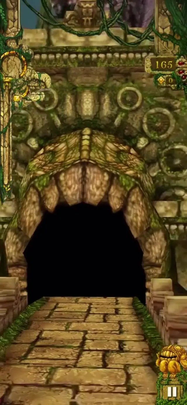 Temple Run Vines gameplay background