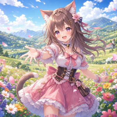 Text to Kemonomimi Anime Generator